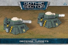 Battlefield in a Box: Gothic Sector - Legion: Defense Turrets